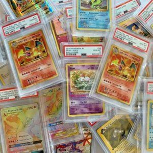 Random PSA/BGS/CGC Graded and Authenticated Encased Pokemon Card (From Base Set